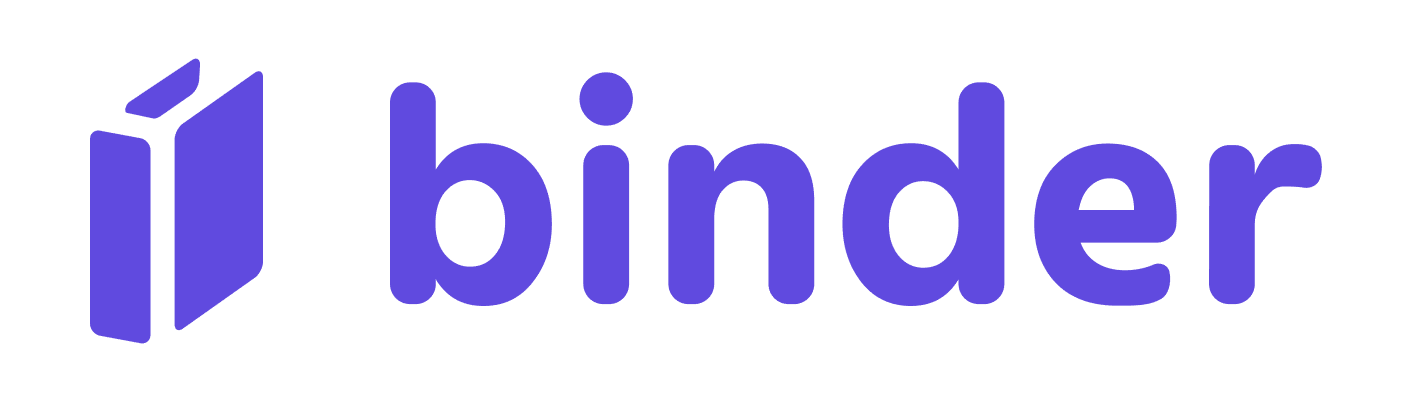 Binder Logo Purple